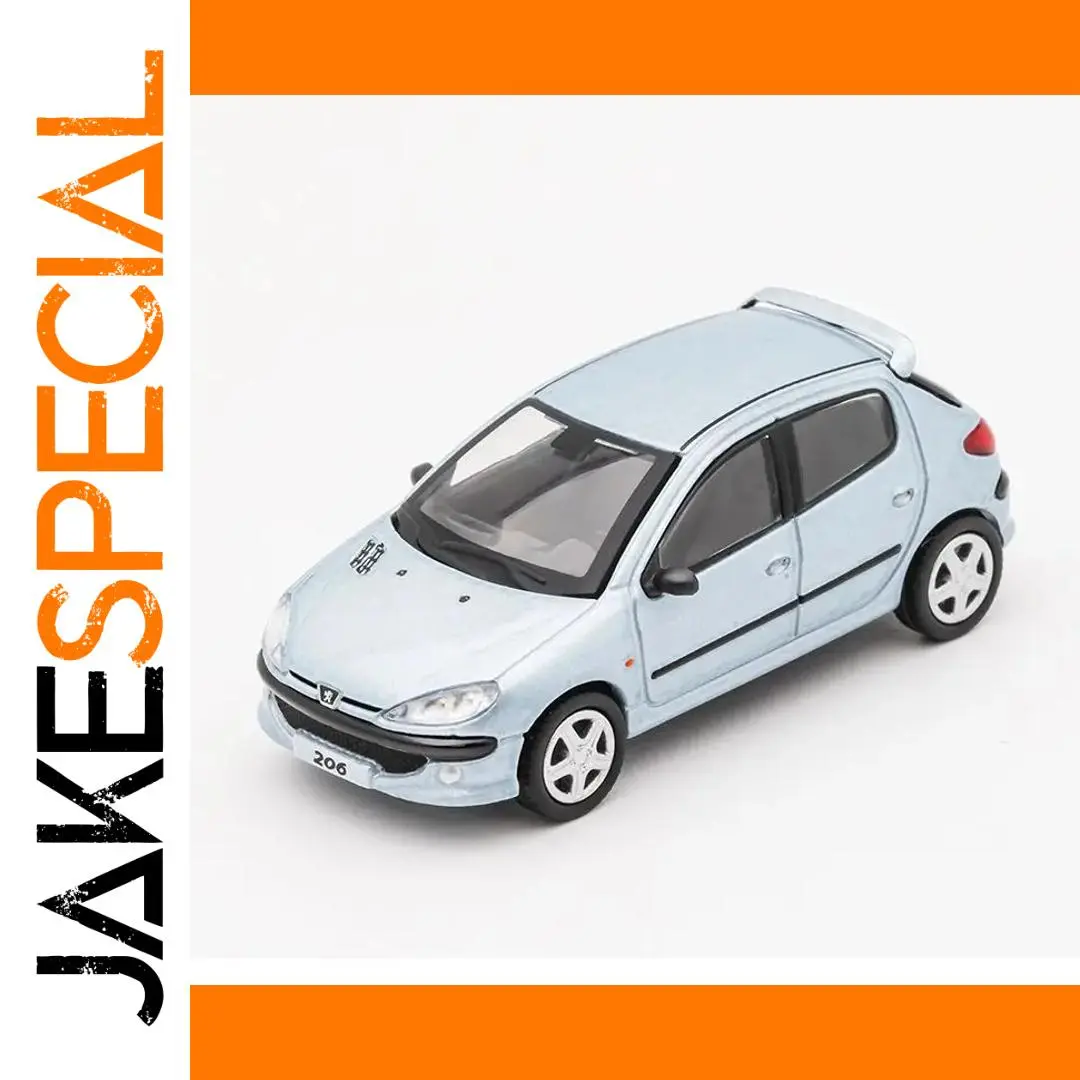 Peugeot 206 Diecast Model Car 1:64 Scale 1 Peugeot 206 Diecast Model Car 1:64 Scale