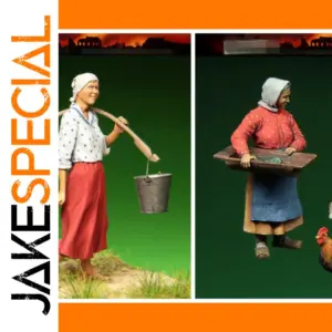 1/35 Resin Figure Model Kit Set Unassembled and Unpainted
