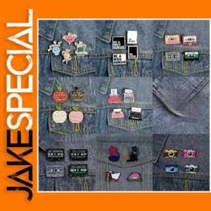 Enamel Pins Set for Backpack and Accessories