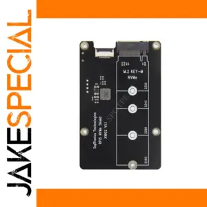 PCIe to M.2 NVMe SSD Adapter for Raspberry Pi 5