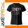 Tokyo Printed Cotton Casual T-Shirt for Men and Women