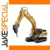 HULVA 1:50 Diecast Excavator Model Toy