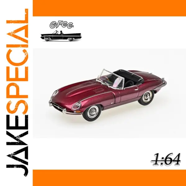GFCC 1:64 Scale Jaguar E-Type Model Car