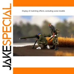 1/72 Middle Eastern Militia Artillery Team Model Set