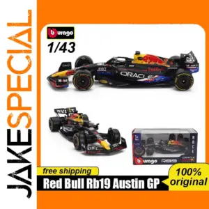 Bburago 1:43 Red Bull RB19 Austin GP Diecast Model
