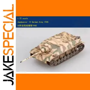 German WWII Jagdpanzer IV Tank Model 1/72 Scale