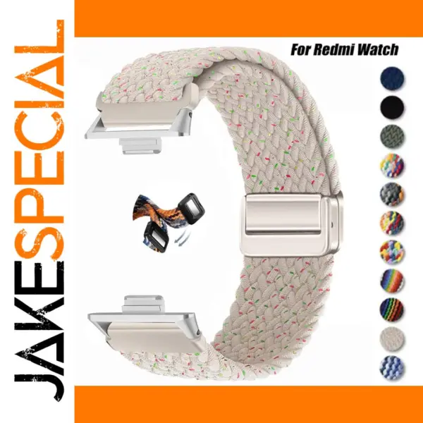 Magnetic Nylon Loop Band for Xiaomi Redmi Watch 4/5