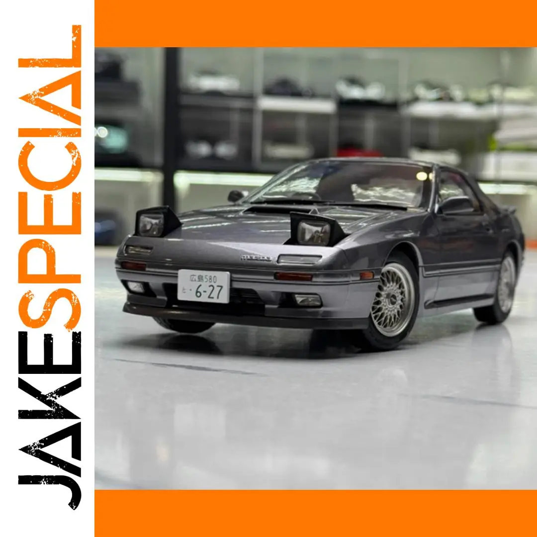 WHELART 1/18 RX7 FC3S Convertible Diecast Model 1 WHELART 1/18 RX7 FC3S Convertible Diecast Model