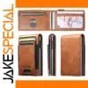 SUTENI Faux Leather Wallet with Card Eject Feature