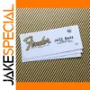 Fender Jazz Bass Headstock Decal Set 3Pcs