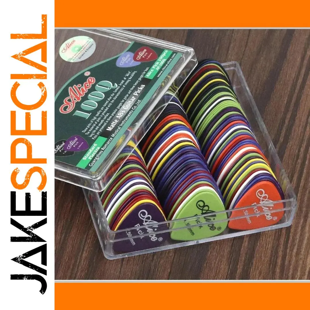Multicolor ABS Guitar Picks - 24/50/100 Pack 1 Multicolor ABS Guitar Picks - 24/50/100 Pack