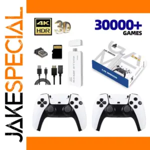M15 4K Mini Game Console with Dual Controllers