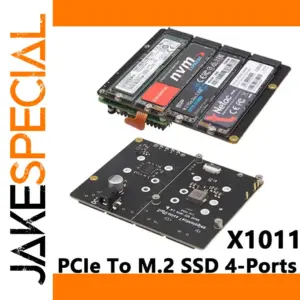 Raspberry Pi 5 PCIe to M.2 NVMe SSD Board