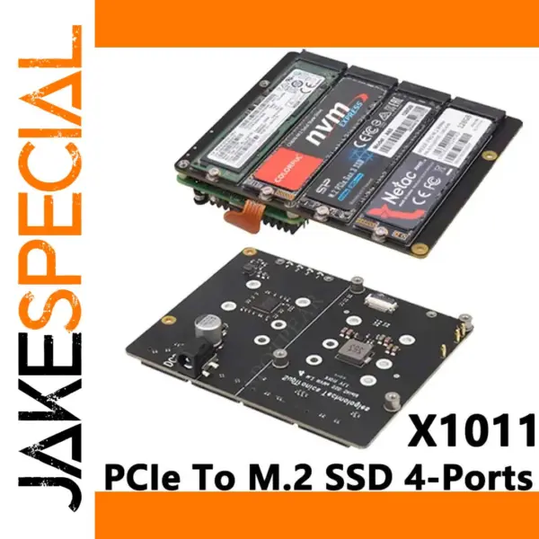 Raspberry Pi 5 PCIe to M.2 NVMe SSD Board