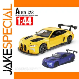 1:44 BMW M4 Gt3 Diecast Pull-Back Car Model