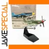 P-51 Mustang Diecast Model 1/72 Scale for Collectors