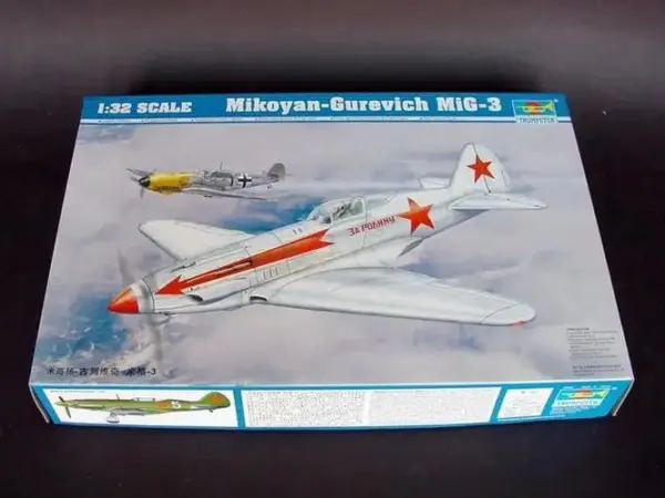 Mikoyan Gurevich MiG-3 1:32 Plastic Model Kit - Image 2