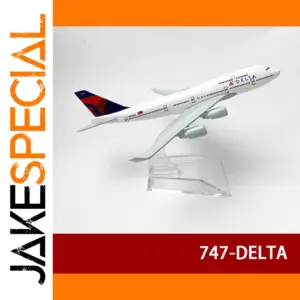 Delta Airlines Boeing 747 Model Airplane Scale Model