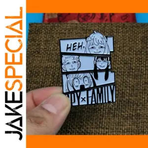 Anime Spy X Family Metal Lapel Pin