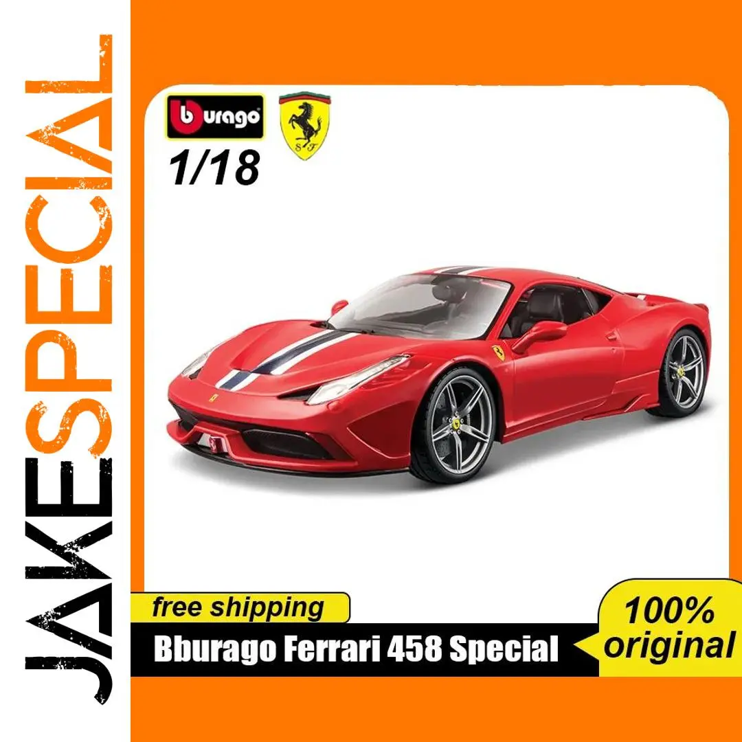 Bburago 1:18 Ferrari 488 GTB Alloy Model 1 Bburago 1:18 Ferrari 488 GTB Alloy Model