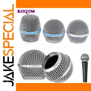 Microphone Replacement Mesh Head for Shure Microphones