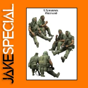 Vietnam War US Marine Resin Figure Kit 1/35 Unassembled