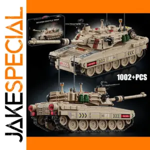 Military MOC 1002pcs M1 Abrams Tank Model Kit