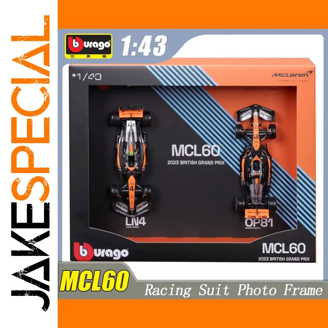 Bburago 1:43 McLaren MCL60 Diecast Car Set 1 Bburago 1:43 McLaren MCL60 Diecast Car Set