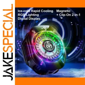 MEMO CX10 Gaming Phone Cooler with RGB Lights
