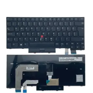 Lenovo ThinkPad T470 T480 Latin Spanish Keyboard 23 63d30726 no logo