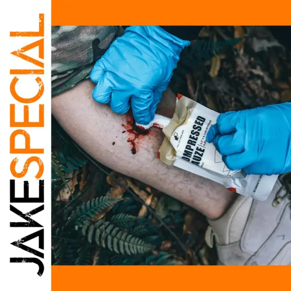 RHINO Rescue Sterile Compressed Gauze for Emergency Wounds