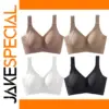 Seamless Wire-Free Push-Up Women's Bra