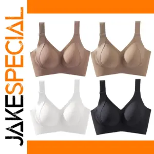 Seamless Wire-Free Push-Up Women's Bra
