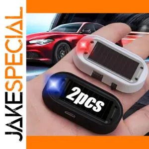 Car Fake Security Light Solar Burglar Alarm Lamp
