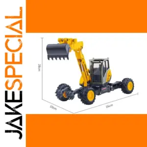 High Simulation 1:50 Metal Excavator Model