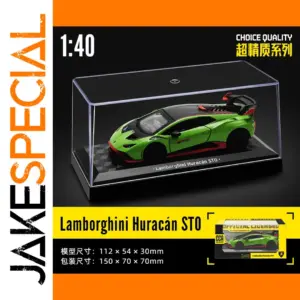 Lamborghini Huracán STO Model 1:40 with Case