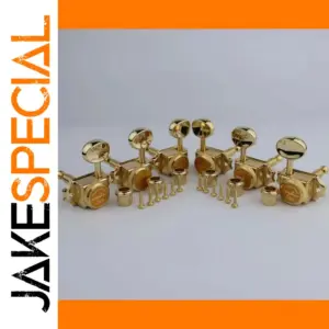 Gold Lock String Tuners Set for Guitars