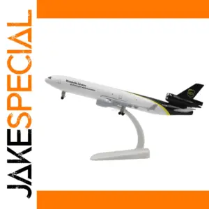 UPS MD11 Diecast Airplane Model 20cm Display