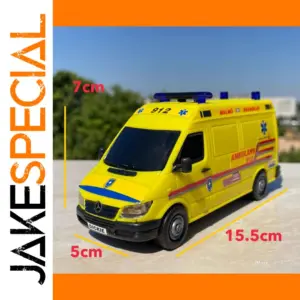 Diecast 1:32 Scale Mercedes-Benz Ambulance Model