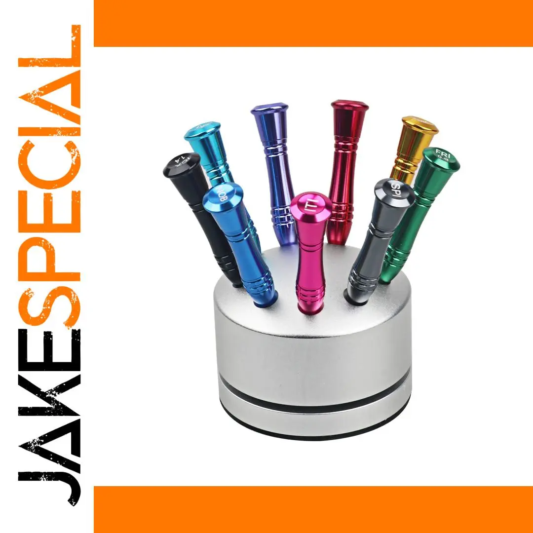 9-Piece Dental Implant Screwdriver Set 1 9-Piece Dental Implant Screwdriver Set