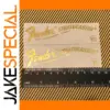 2-Piece Gold Fender Stratocaster Headstock Decals