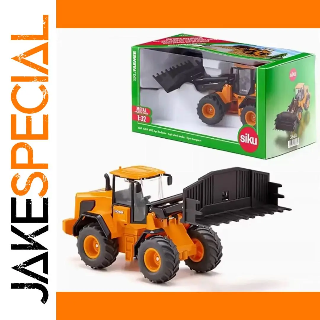 Siku Diecast Wheel Loader 1:32 Alloy Model Vehicle 1 Siku Diecast Wheel Loader 1:32 Alloy Model Vehicle