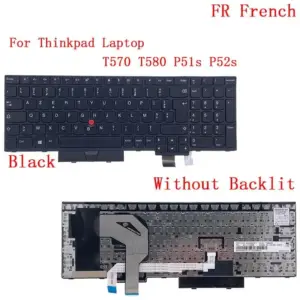 Lenovo ThinkPad T570 P51S P580 Keyboard LAS UK SWS PT 33 66197052 no logo