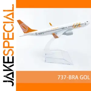 GOL Airlines Boeing 737 Model Airplane 15CM