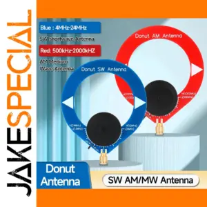 Mini Circular Shortwave and Medium Wave Donut Antennas