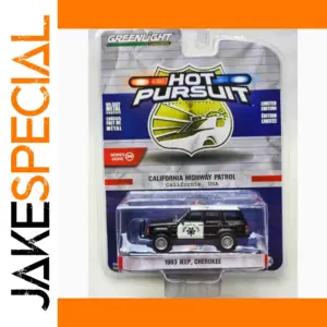 Greenlight 1:64 Jeep Cherokee Police Diecast Model
