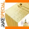 Golden Sequin Table Runner for Events