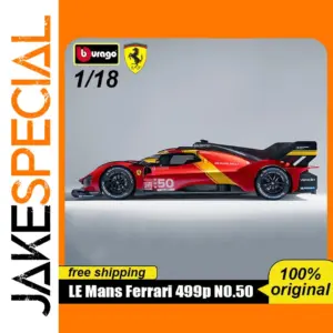 Ferrari 499p #51 1:18 Diecast Model Car