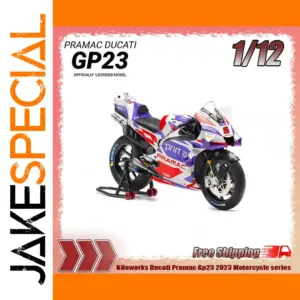Kiloworks 1:12 Ducati Pramac GP23 Motorcycle Model