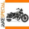 Maisto 1:18 Gray Harley Davidson Motorcycle Model